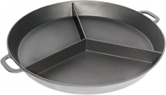 Omelettpfanne 3 teilig Pfanne Aluguss 80 cm 40 L Paella-Pfanne Grillpfanne Partypfanne Riesenpfanne