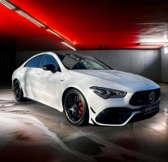 ⭐️ Sportwagen mieten – Mercedes-Benz CLA 45 AMG S / 421 PS / Langzeitmiete / Autoabo