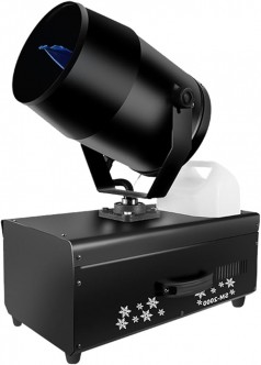 Schneemaschine 2000 Watt professionelle 180° Fernbedienung Schneeerzeuger Schneekanone geräuscharm