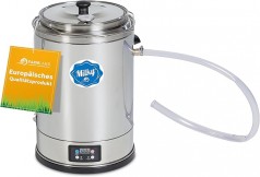 Pasteurisierer 15 L dreiwandiger Käse- und Joghurtkessel Zeit- und Temperatureinstellung Allrounder