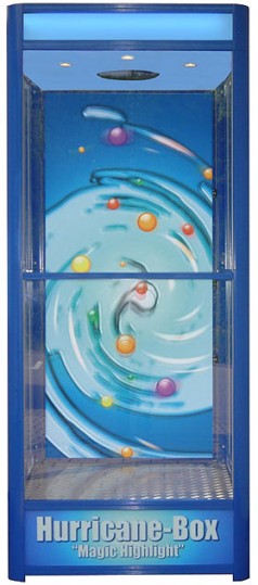 Cashtwister/ Cashbox/ Wirbelbox/ Gewinndusche/ Aktionsgerät/ Hurricane Box