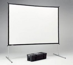 Leinwand für Aufprojektion 3,2m x 2,45m Stumpfl 4:3