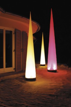 MBN Aircone / Leuchtsäule mit Farbwechsler