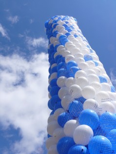 Ballon  Massenstart , Luftdekoration , Ballonmassenstart , Werbeballon , Heliumballon