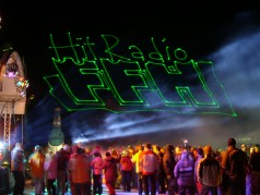 Grafik- Logoprojektionen mit Laser