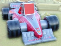 aufblasbarer Rennwagen Simulator