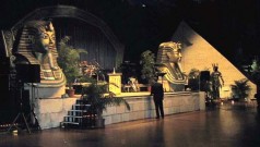 Ägypten Kulisse,Pharao, Pyramide, Sphinx