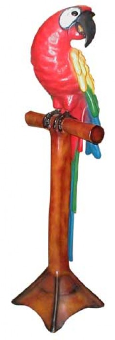 Papagei Figur