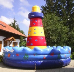 Kletterturm / Leuchtturm / Kletterberg aufblasbar (2 Modelle)