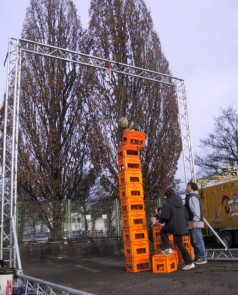 Kistenklettern / Kisten klettern / Kisten stapeln / klettern / Teamgame / Teamspiel