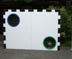 Torwand klassisch / Fussball / Zielschießen