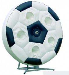 Fussballrad drehend / Spinning Ball
