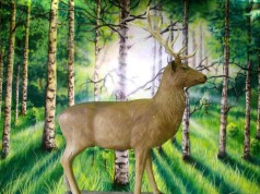 Weihnachts Dekoration – Hirsch , Weihnachten , Weihnachtsmarkt