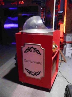 Zuckerwattemaschine, Zuckerwatte