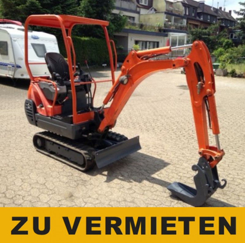 Minibagger Kubota KX 41 3S 1 6 Tonnen Offene Kabine