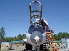 Überschall-Stratosphärenflug bei Moskau