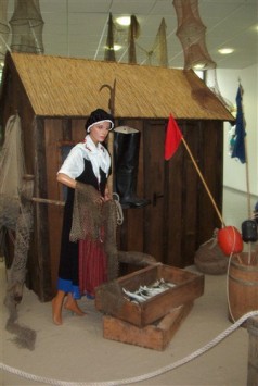 Der Fischer un sin Fru Ausstellung , Maritime Dekoration , Hafen Fest