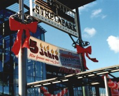 Jubiläumsdekorationen Schleifen , Jubiläum Dekoration