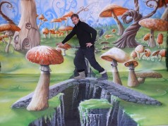 Illusionsbilder , Street Art Illusionen , Foto Aktion , Illusionsbilder