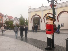 Riesen Nussknacker , Weihnachtsdekoration , Weihnachtsmarktdekoration , Weihnachten