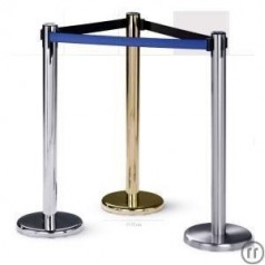 Gurtband / Absperrband / Flughafenabsperrung / Tensatoren 2m