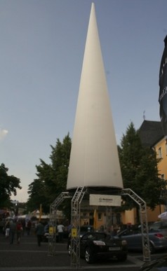 Mega-Airdome Aircone Werbeträger