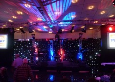 Sternenvorhang / StarSky 6x4m