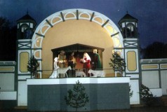 Weihnachts  Krippe riesig, Weihnachtsmarktdekoration , Weihnachtsdekoration , Weihnachten