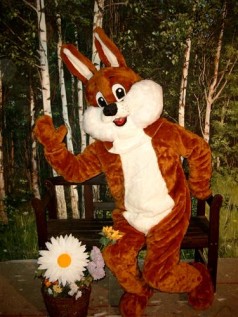 Osterhase braun &#8211; Paradekostüm , Osterhase Kostüm