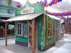 Wild West Stadt , Western Dekoration