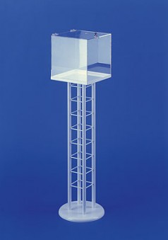 Losboxständer / Lostrommelständer / Losbox / Lostrommel / Visitenkarten Box