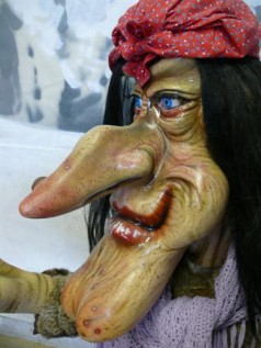 Märchenfigur – Hexe , Märchen Dekoration