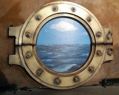 Bullauge groß , Maritime Dekoration , Schiffsdekoration