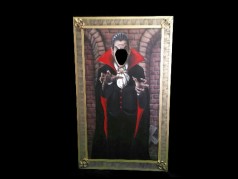 Fotowand Dracula, Halloween Dekoration, Grusel, Vampir