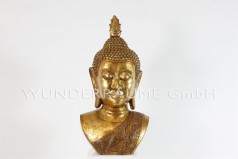Buddha-Büste, gold