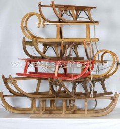 Rodelschlitten-Set (9-teilig)