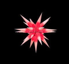 Outdoor-Stern, rot-weiß