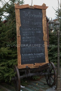 Holztafel/Tafelwagen 2