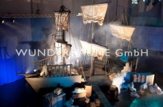 Schiff, Piratenschiff – rustikale Themendeko