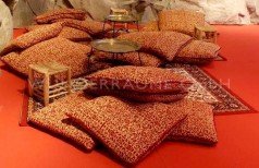 Brokatkissen-Set (14-teilig)