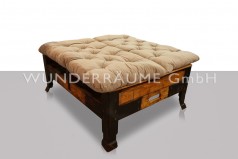 Loungebank Holz &#8220;Industrial&#8221;