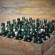 alter Bierkasten, Holzbierkasten Flaschenkiste