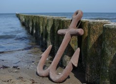 Anker, Schiffsanker, Maritim, Maretime Dekoration, Fischerfest