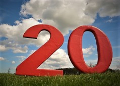 Jubiläumsdekorationen Zahlen , Jubiläum Dekoration  ,  2m hohe Zahlen