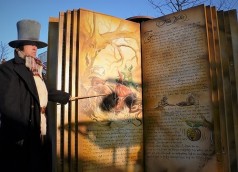 Riesen  Märchenbuch , Märchen Dekoration , Riesen Gästebuch, Weihnachts Dekoration