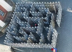 Irrgarten , Halloween Dekorationen