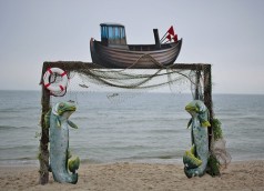 Eingangstor &#8211; Fischer , Maritim, Unterwasser Thema