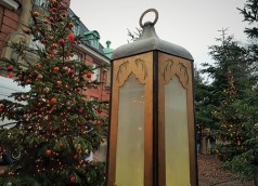 XXL Laterne, Weihnachtslaterne, Adventslicht, Weihnachtsdekoration