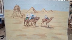 Pyramiden Kulisse, Pyramide, Pharao, Ägypten, Dekoration