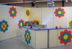 Prilblumen Lounge, 70er Jahre, Kulisse